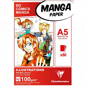    50., 5 Clairefontaine "Manga Illustrations",  , 100/2