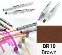 Sketchmarker (2 :   ),  : Brown (), : SM-BR010